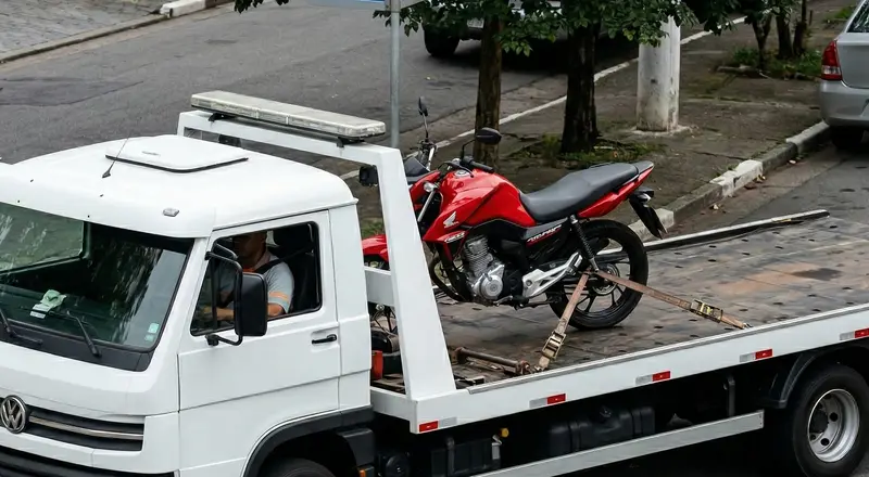 Reboque de moto em São João de Meriti – guincho especializado para motocicletas